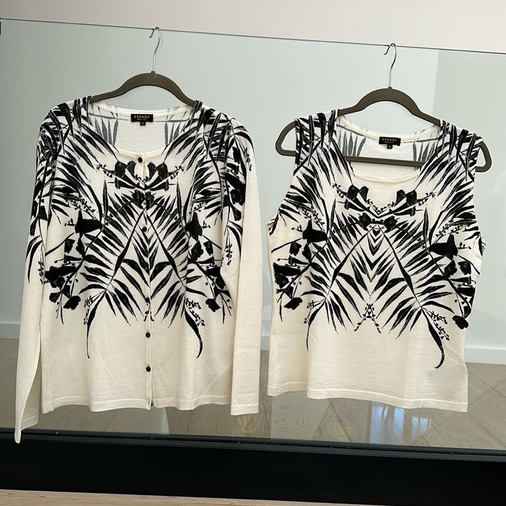 Escada sweater set